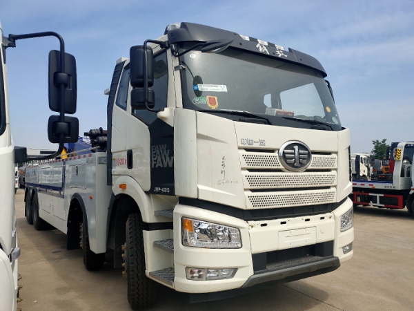 解放J6P前四後(hòu)八16-25噸拖吊聯體清障車