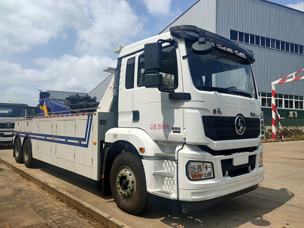 陝汽後(hòu)雙橋16-20噸拖吊聯體清障車